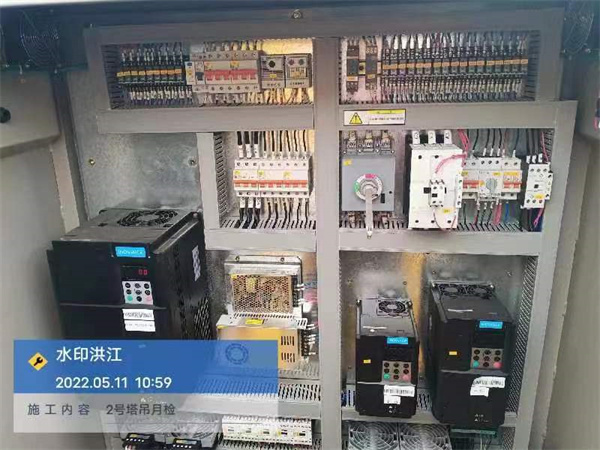 水映洪江項(xiàng)目-塔吊、電梯月檢